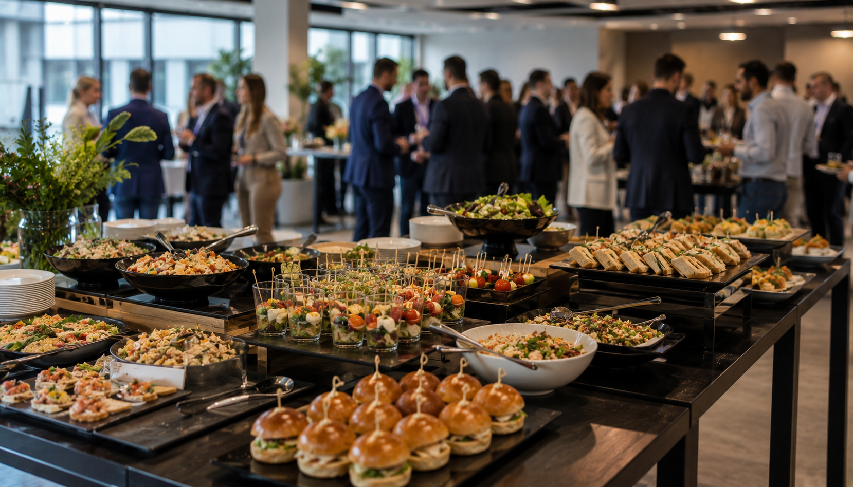 Servicio de catering empresarial en Madrid centro y alrededores Quinto Sabor Catering