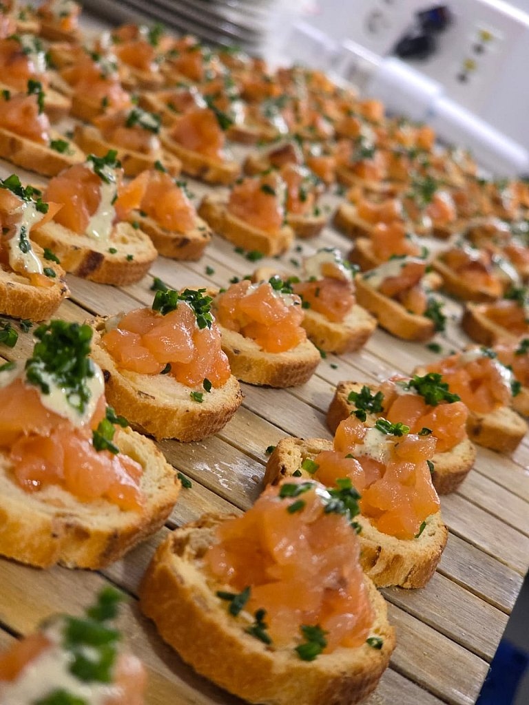 Gastronomía exclusiva y finger food para eventos corporativos y sociales en Madrid